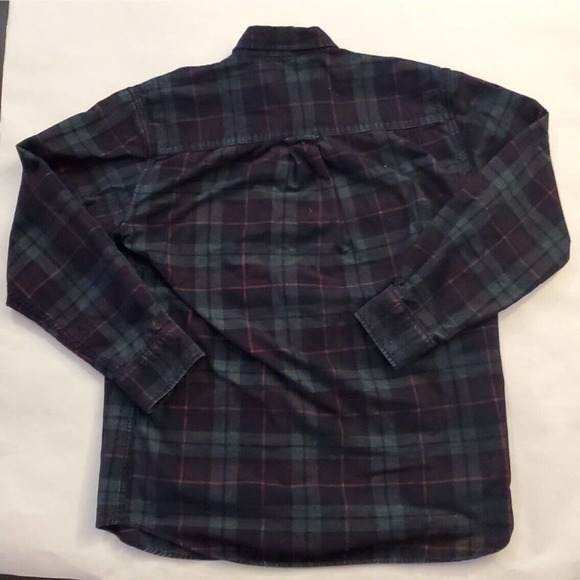 Pendleton Wayne Corduroy Shirt Plaid Button Up Collared Plaid Men's Size Medium - Picture 9 of 9